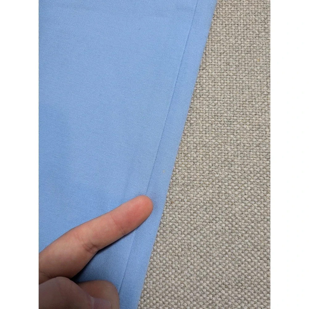 Brooks Brothers Clark Mens Pants Blue 36x32 Twill Breathable Pockets W36 L32